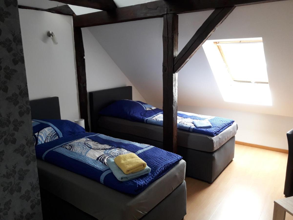 Pension Zum Holzwurm Виттенберге Экстерьер фото